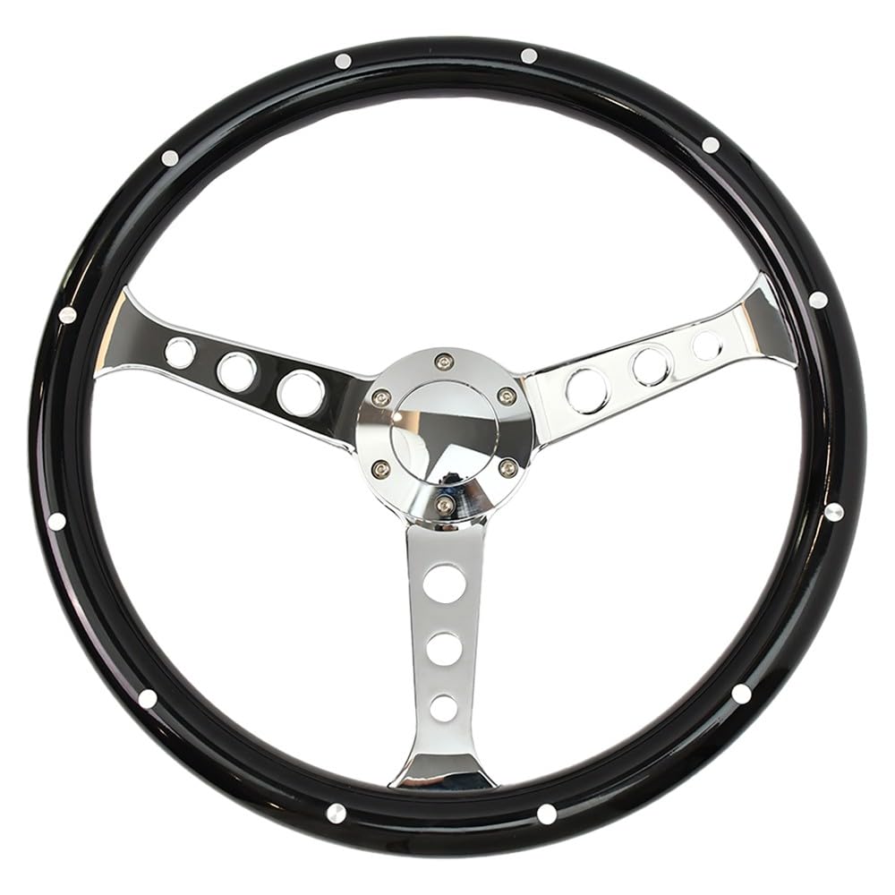 Amazon.co.jp: TIYPEOR ウッド ステアリング 38Φ 15インチ 6穴